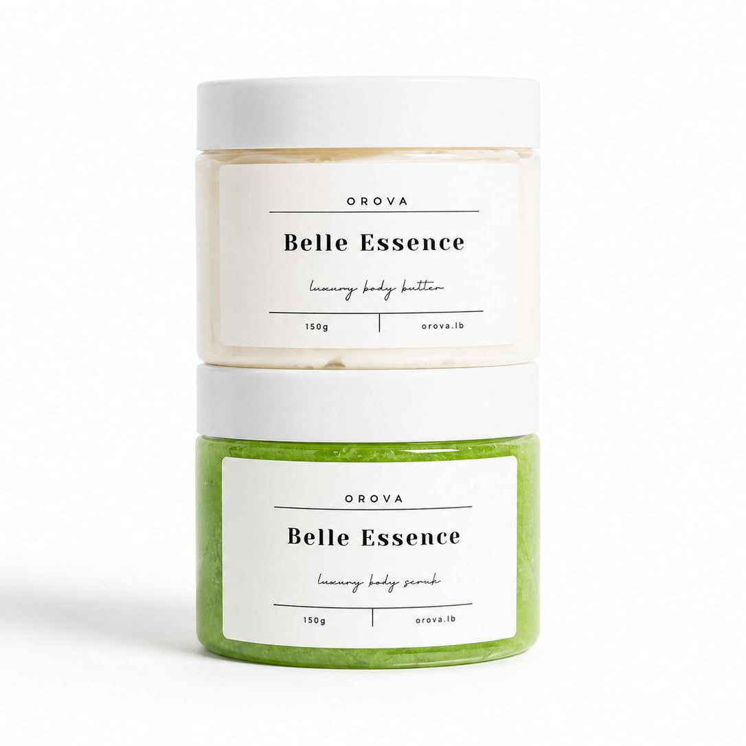 Shower Routine Bundle – Luxury Scrub & Body Butter Self-Care Set