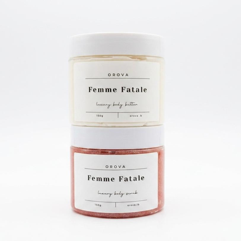 Shower Routine Bundle – Luxury Scrub & Body Butter Self-Care Set