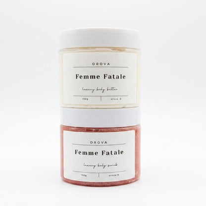 Shower Routine Bundle – Luxury Scrub & Body Butter Self-Care Set