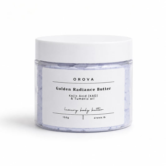 Golden Radiance — Brightening Body Butter with Kojic Acid & Turmeric