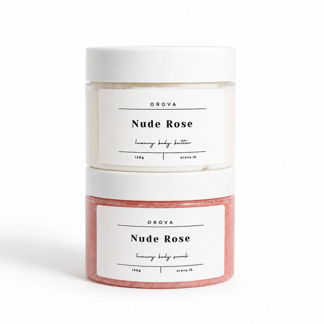 Shower Routine Bundle – Luxury Scrub & Body Butter Self-Care Set